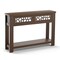 2-Tier Console Entryway Table W/ Drawers For Living Room Entrance Rustic